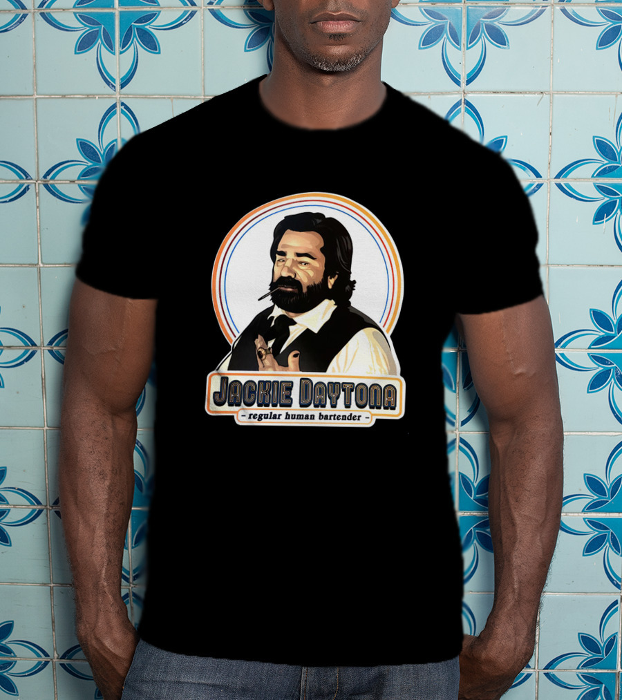 Jackie Daytona Regular Human Bartender Vintage T-Shirt