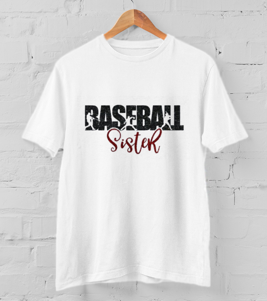 Baseball Sister Simple T-Shirt