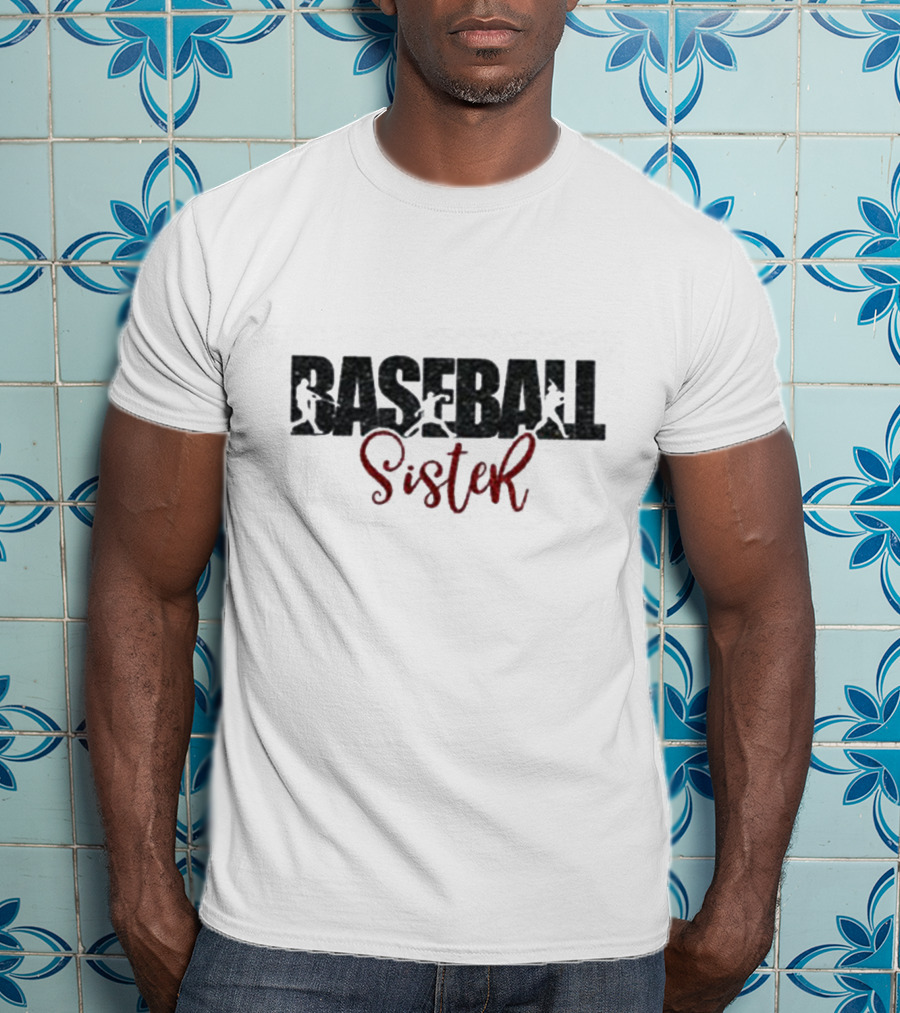 Baseball Sister Simple T-Shirt