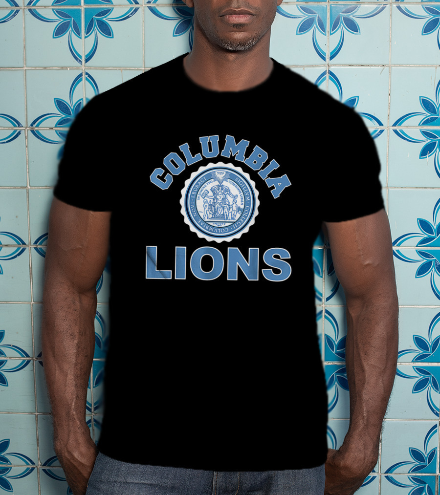 Columbia University 1754 Lions Seal New York Sigillum Novum Eboracense T-Shirt