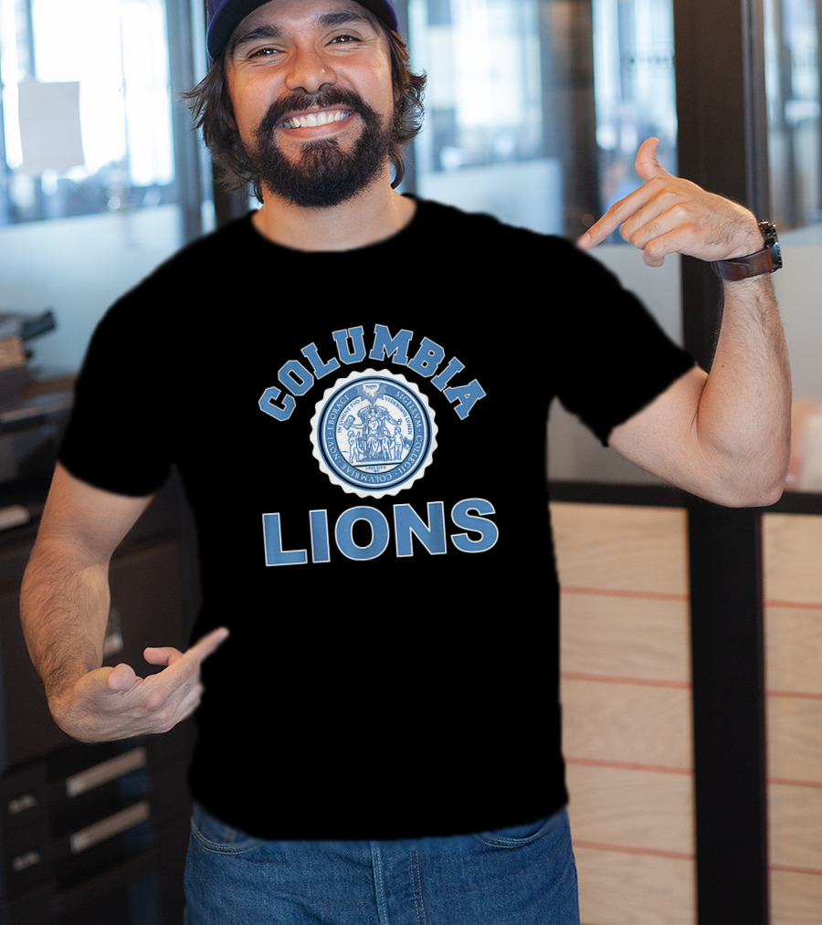 Columbia University 1754 Lions Seal New York Sigillum Novum Eboracense T-Shirt