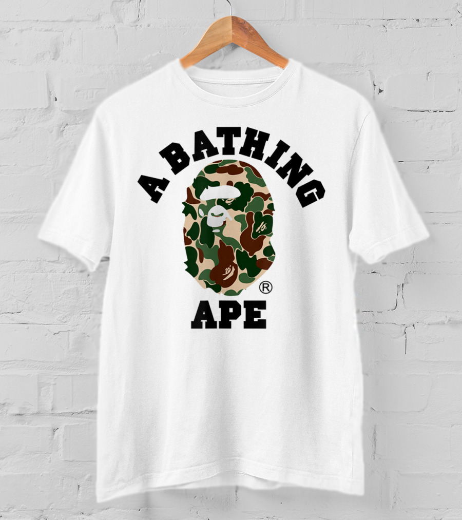 A Bathing Ape Camo Signature T-Shirt