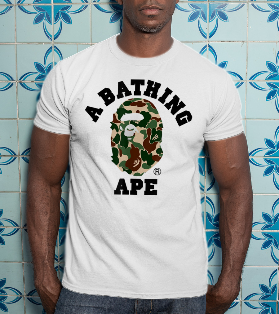 A Bathing Ape Camo Signature T-Shirt
