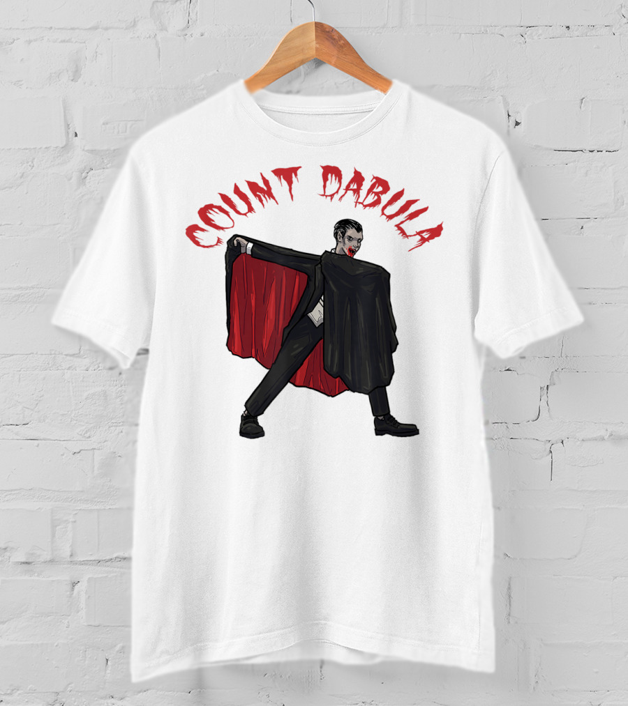 Count Dabula Dabbing Vampire Dracula T-Shirt