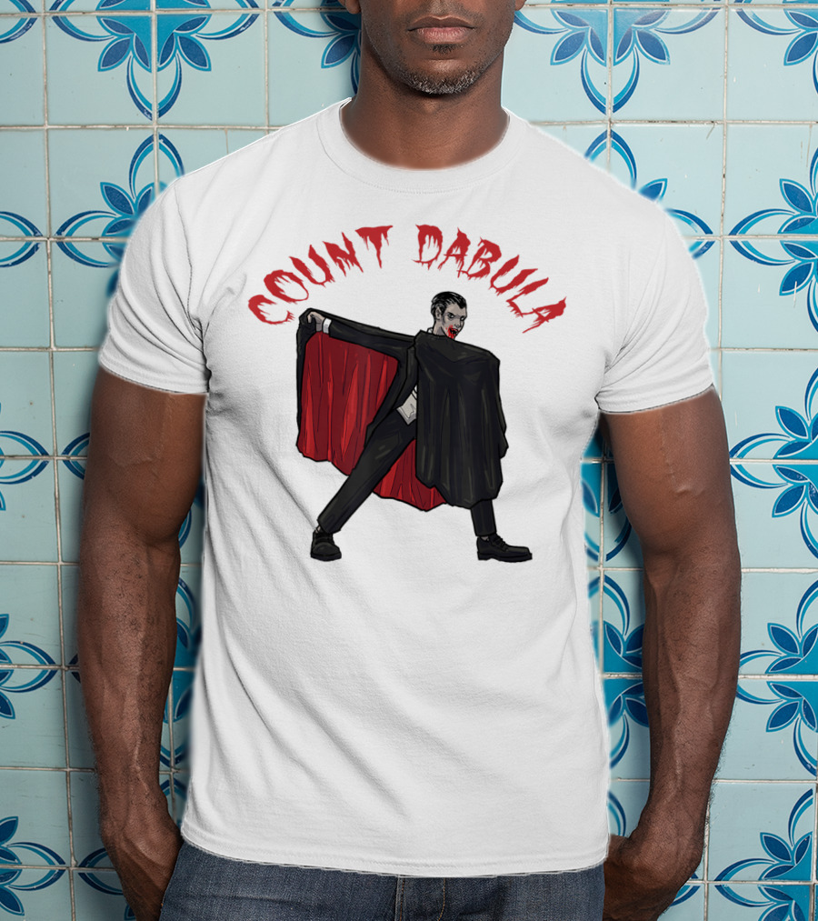 Count Dabula Dabbing Vampire Dracula T-Shirt