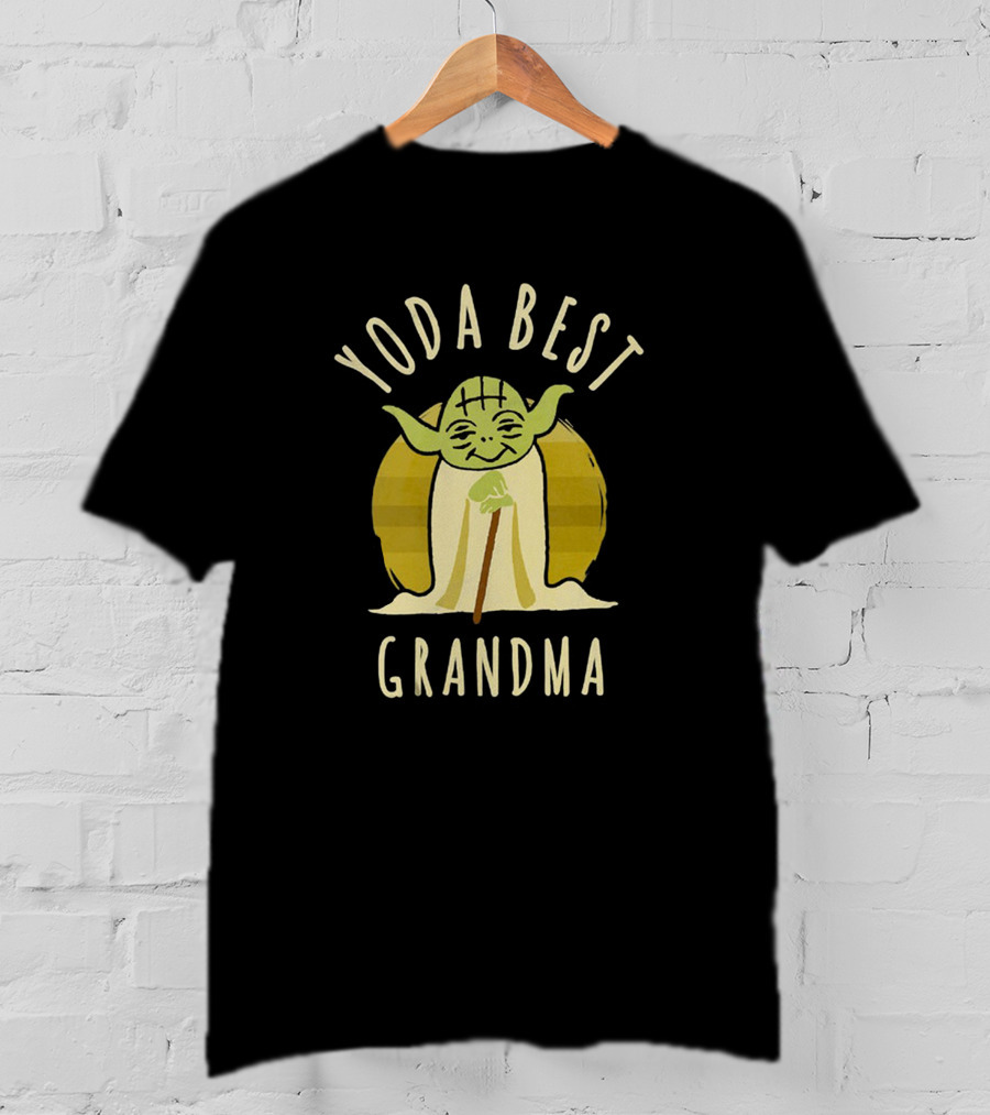 Yoda Best Grandma Star Wars T-Shirt