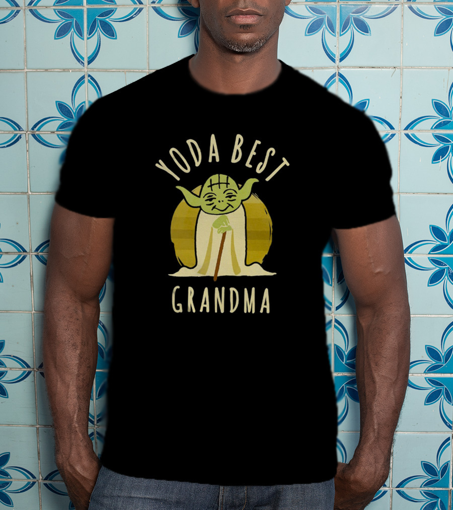 Yoda Best Grandma Star Wars T-Shirt