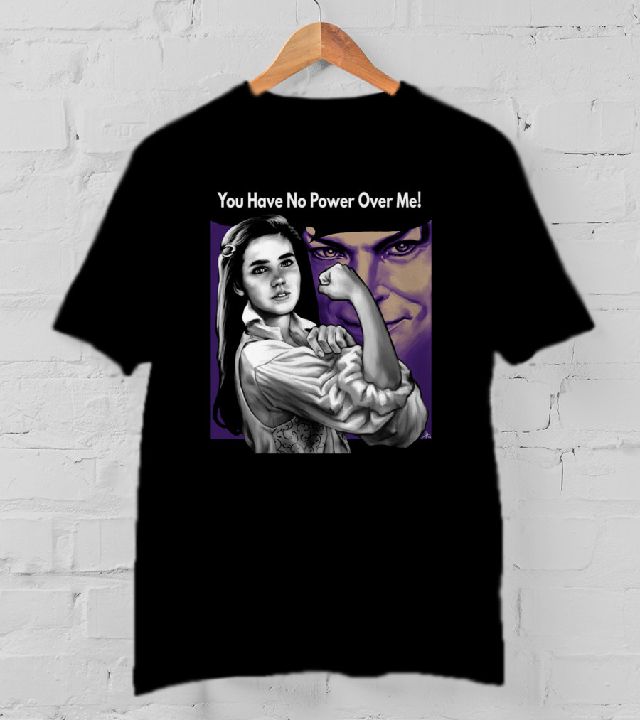 You Have No Power Over Me Strong Woman And Mysterious Face T-Shirt