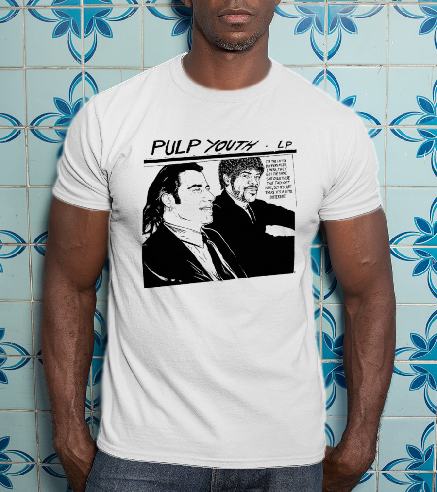 Pulp Youth LP Vintage Characters Comic T-Shirt
