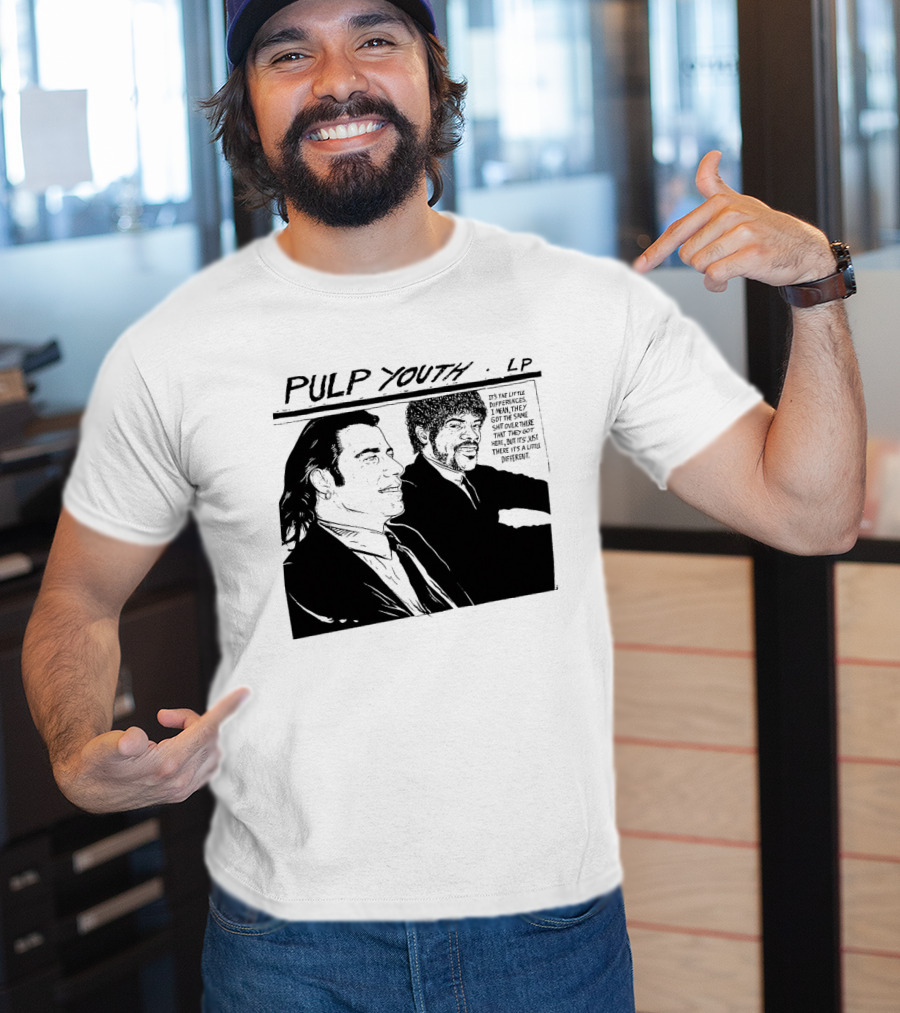Pulp Youth LP Vintage Characters Comic T-Shirt