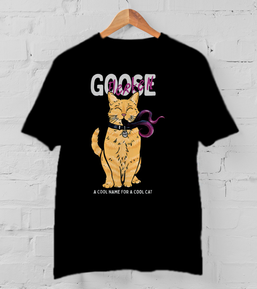 Goose Flerken A Cool Name For A Cool Cat Captain Marvel T-Shirt