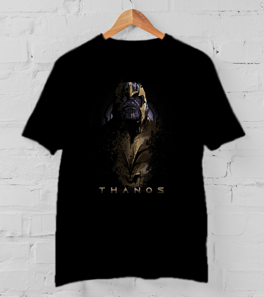 Thanos Marvel Avengers Endgame Disintegration T-Shirt