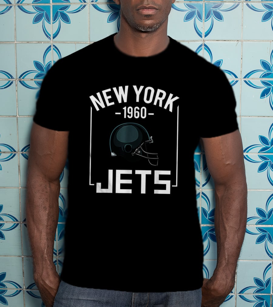 New York Jets 1960 Football Helmet T-Shirt