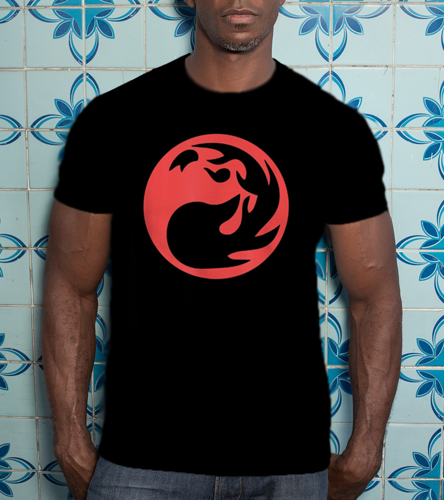 Red Mana Symbol Magic TCG Gathering Mana Symbols T-Shirt