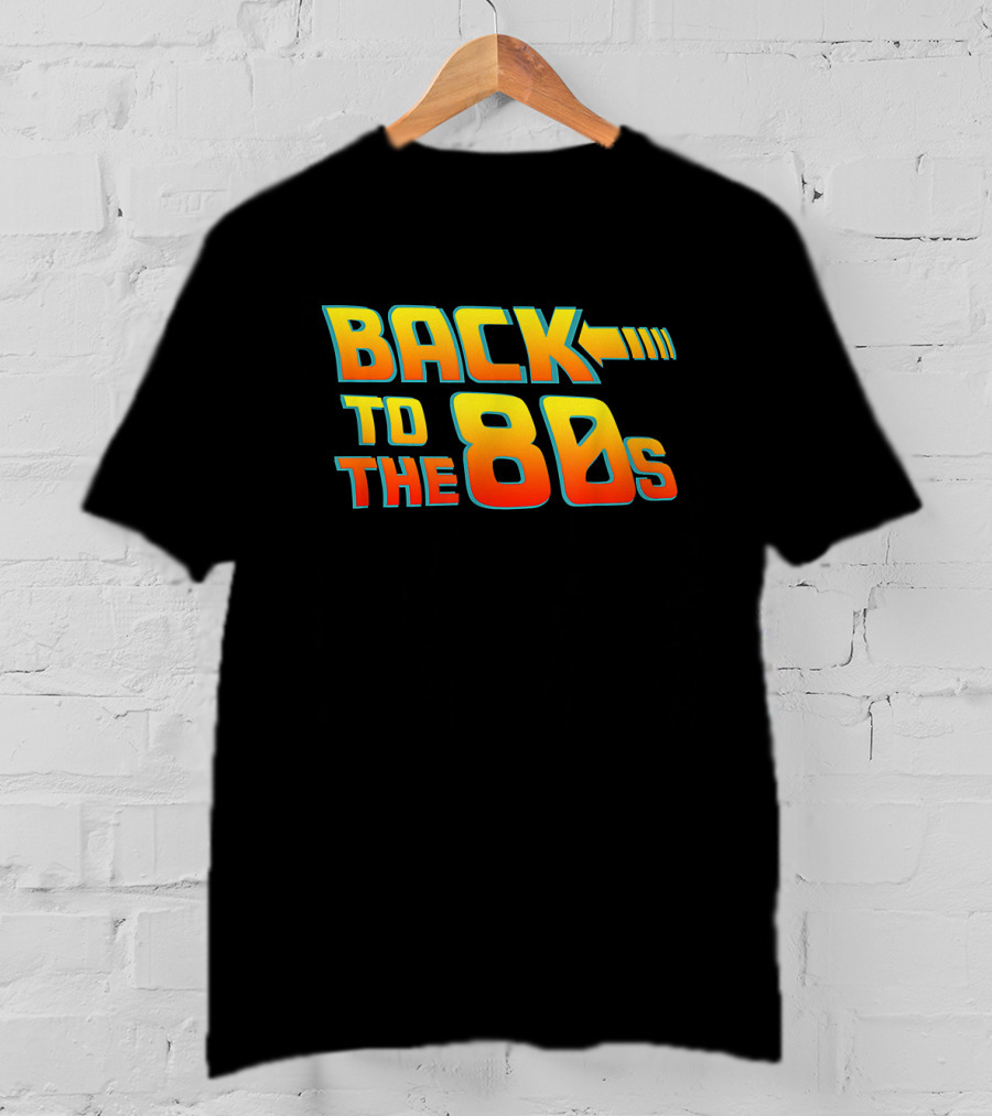 Back To The 80s Retro Fancy Dress Costume Party T-Shirt