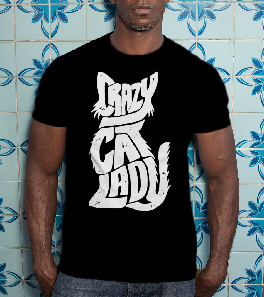 Crazy Cat Lady Kitty Kitten Funny Cats Meme T-Shirt