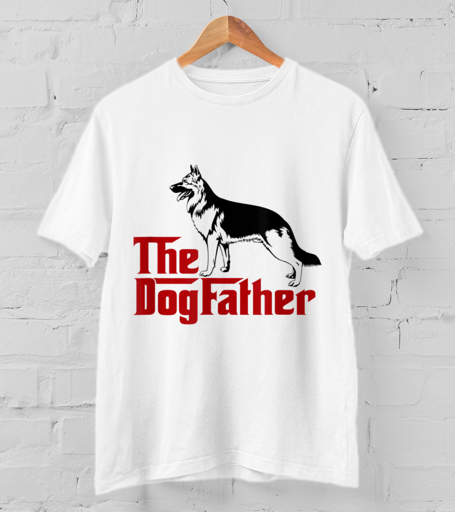 The Dogfather German Shepherd I Love My Pet Funny T-Shirt