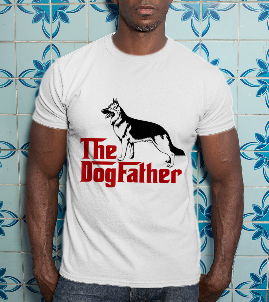 The Dogfather German Shepherd I Love My Pet Funny T-Shirt