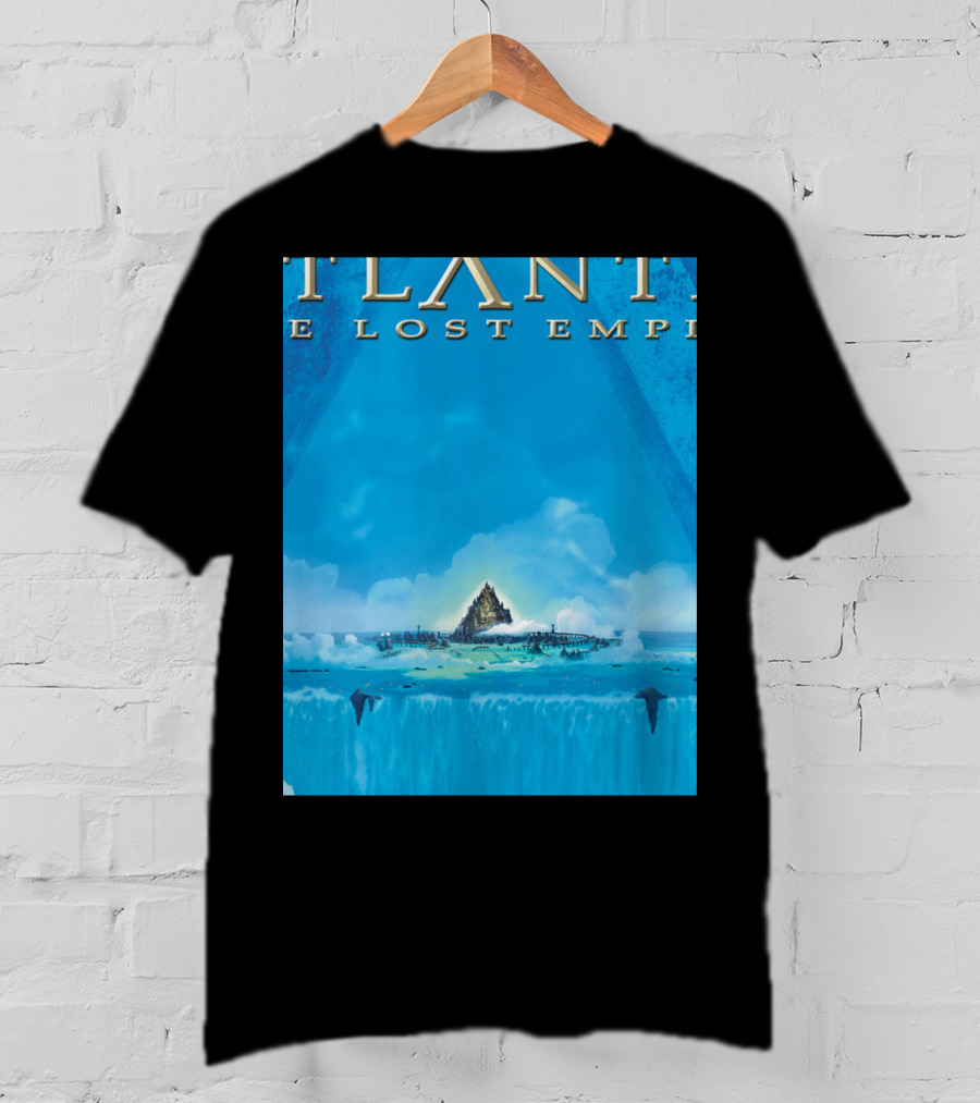 Atlantis The Lost Empire Disney Movie Scene Fade T-Shirt