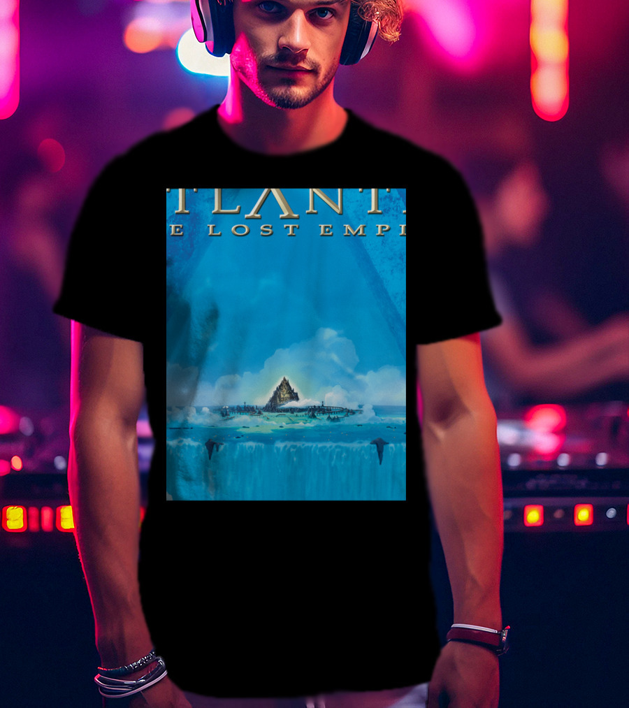 Atlantis The Lost Empire Disney Movie Scene Fade T-Shirt