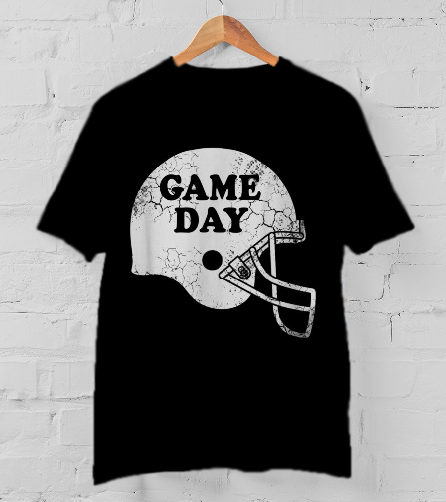 Game Day Football Helmet T-Shirt