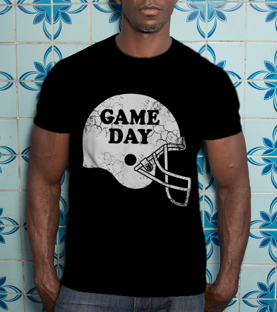 Game Day Football Helmet T-Shirt