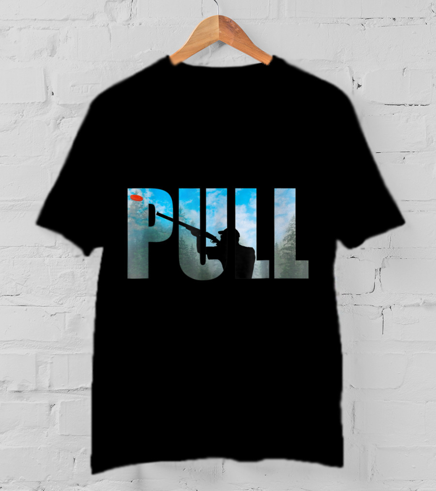 Pull Skeet Trap Clay Shotgun Shooting Sporting T-Shirt