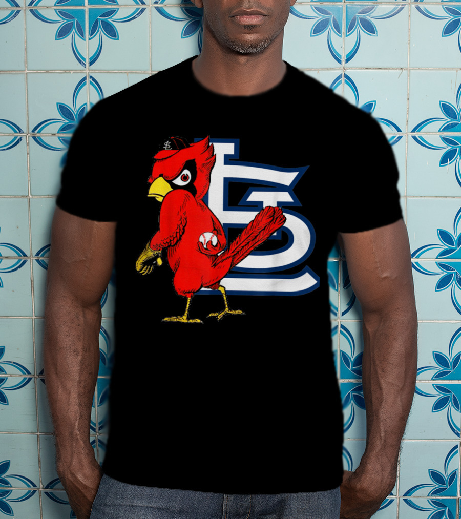 St Louis Cardinals Baseball Fan Jersey Sports Team Cardinal T-Shirt