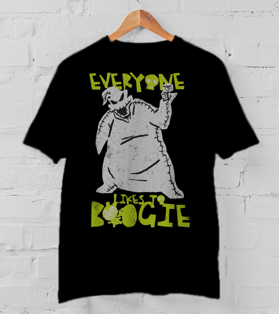 Everyone Likes To Boogie Disney The Nightmare Before Christmas Oogie Boogie T-Shirt