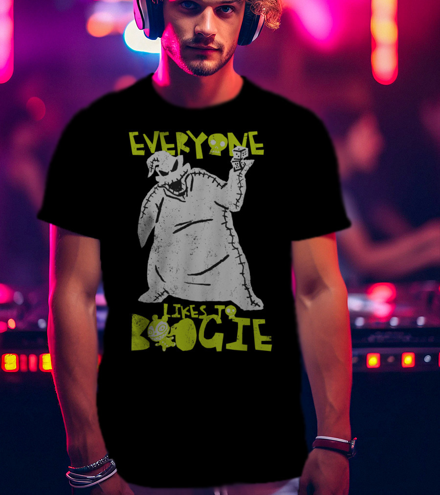 Everyone Likes To Boogie Disney The Nightmare Before Christmas Oogie Boogie T-Shirt