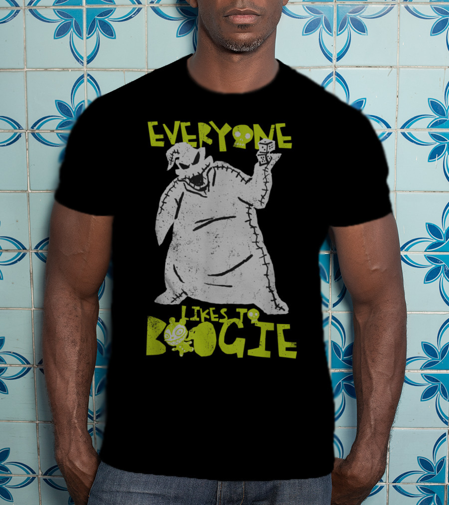 Everyone Likes To Boogie Disney The Nightmare Before Christmas Oogie Boogie T-Shirt