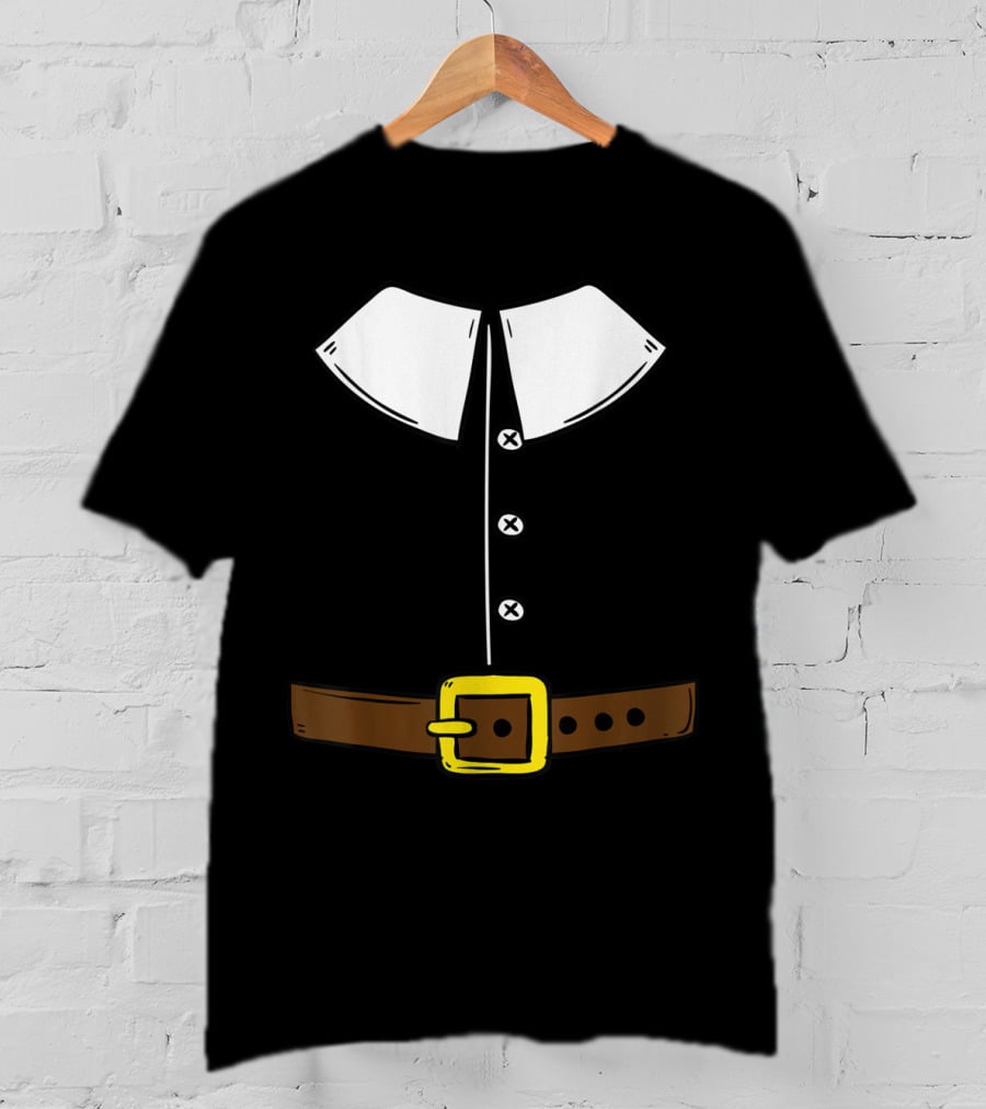 Funny Thanksgiving Pilgrim Costume T-Shirt