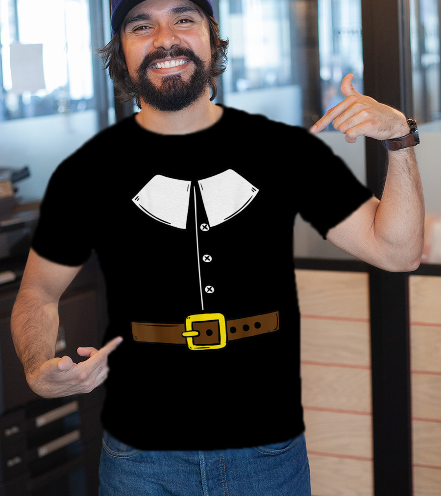 Funny Thanksgiving Pilgrim Costume T-Shirt