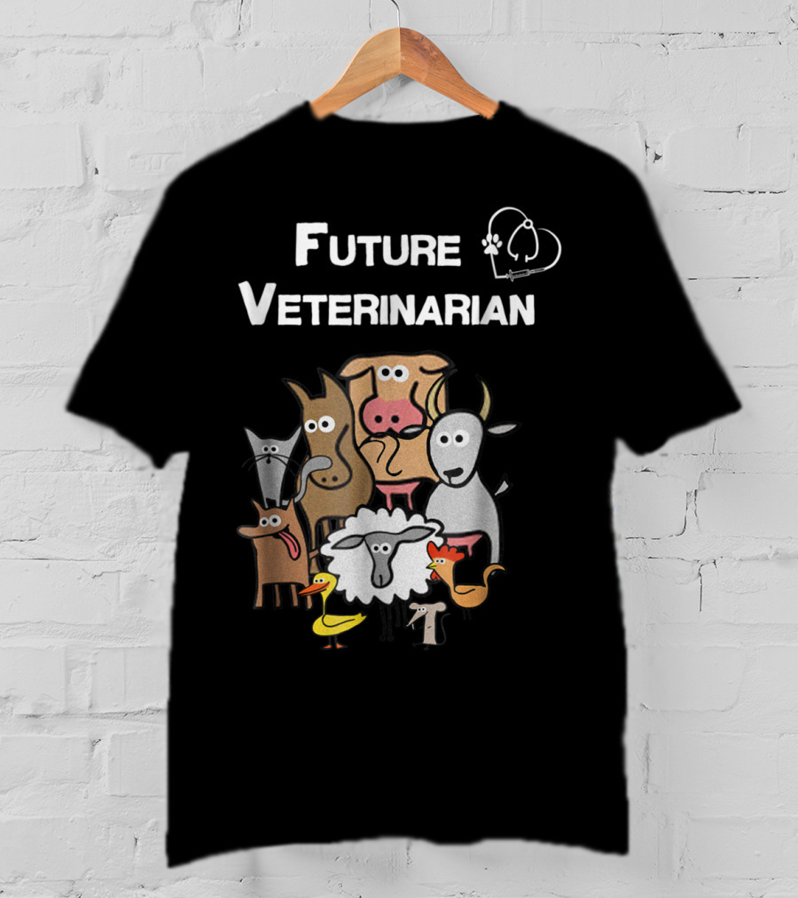 Future Veterinarian Animal Group T-Shirt