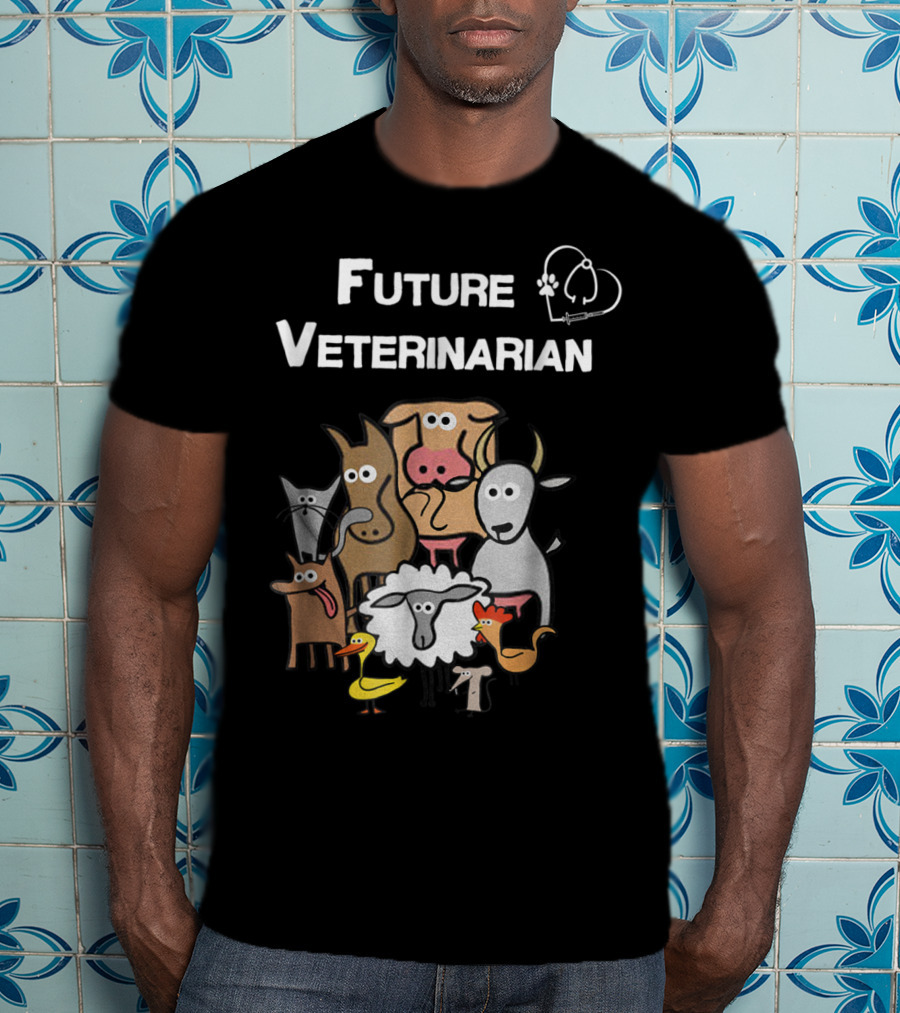 Future Veterinarian Animal Group T-Shirt