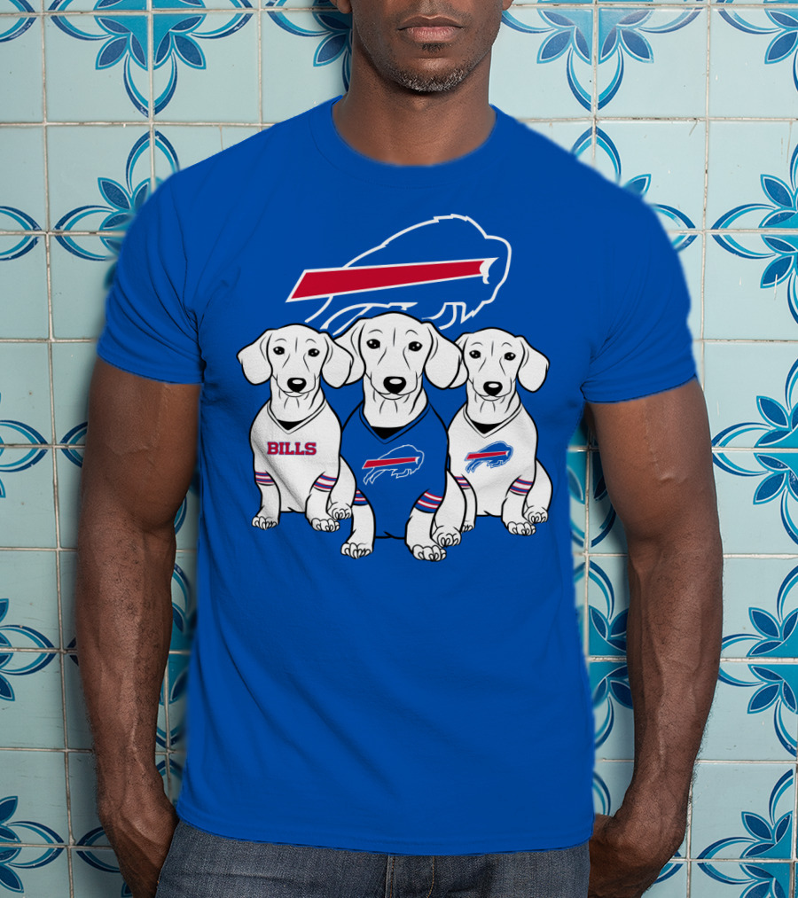Bills Buffalo Dachshund  T-Shirt