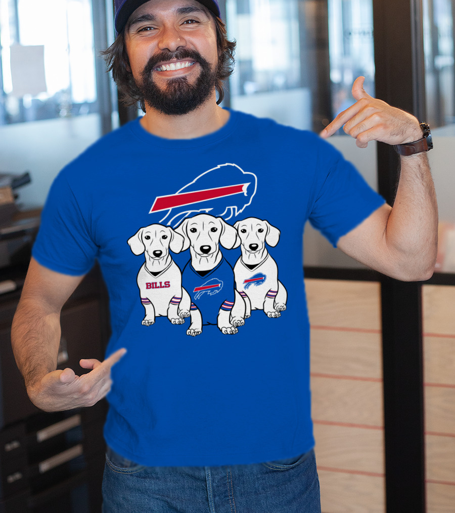 Bills Buffalo Dachshund  T-Shirt