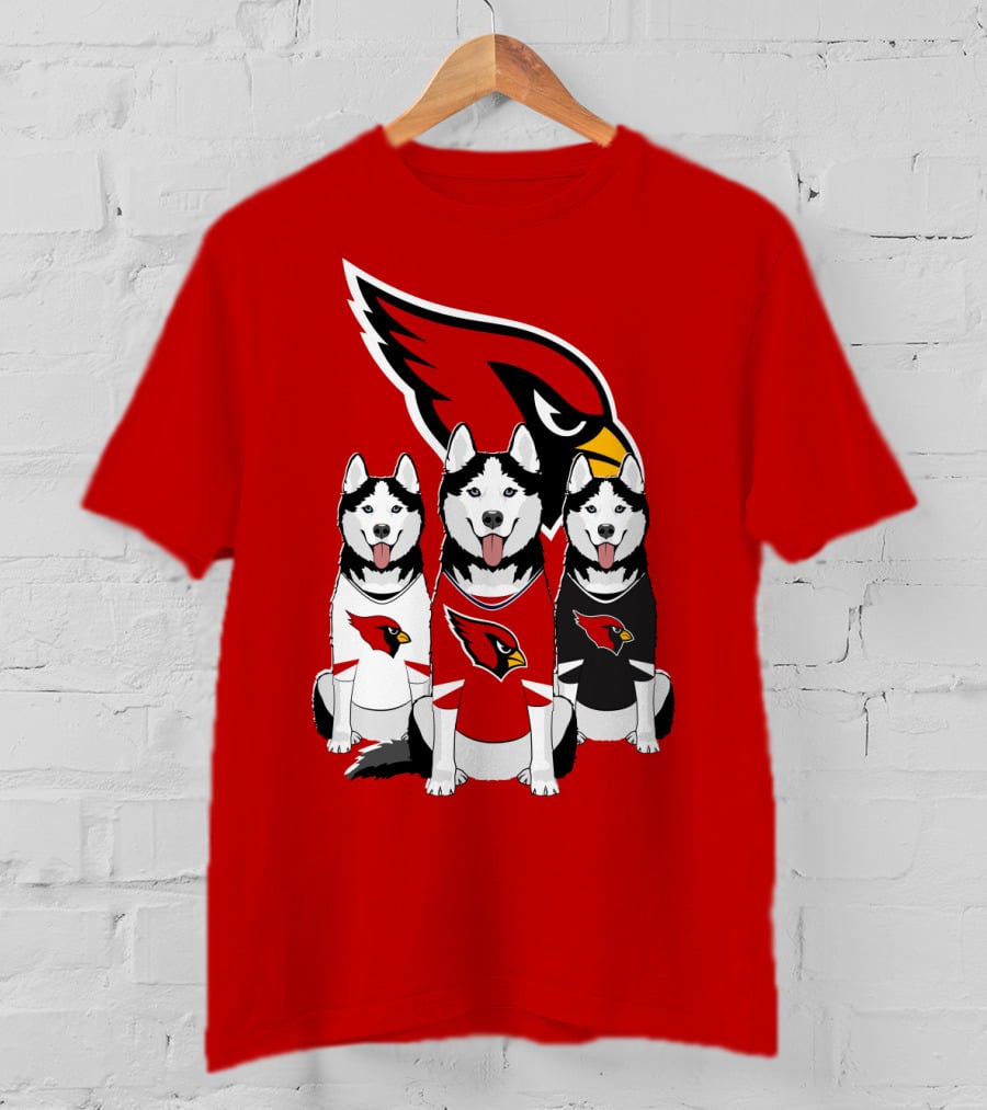 Arizona Cardinals Husky Trio T-Shirt