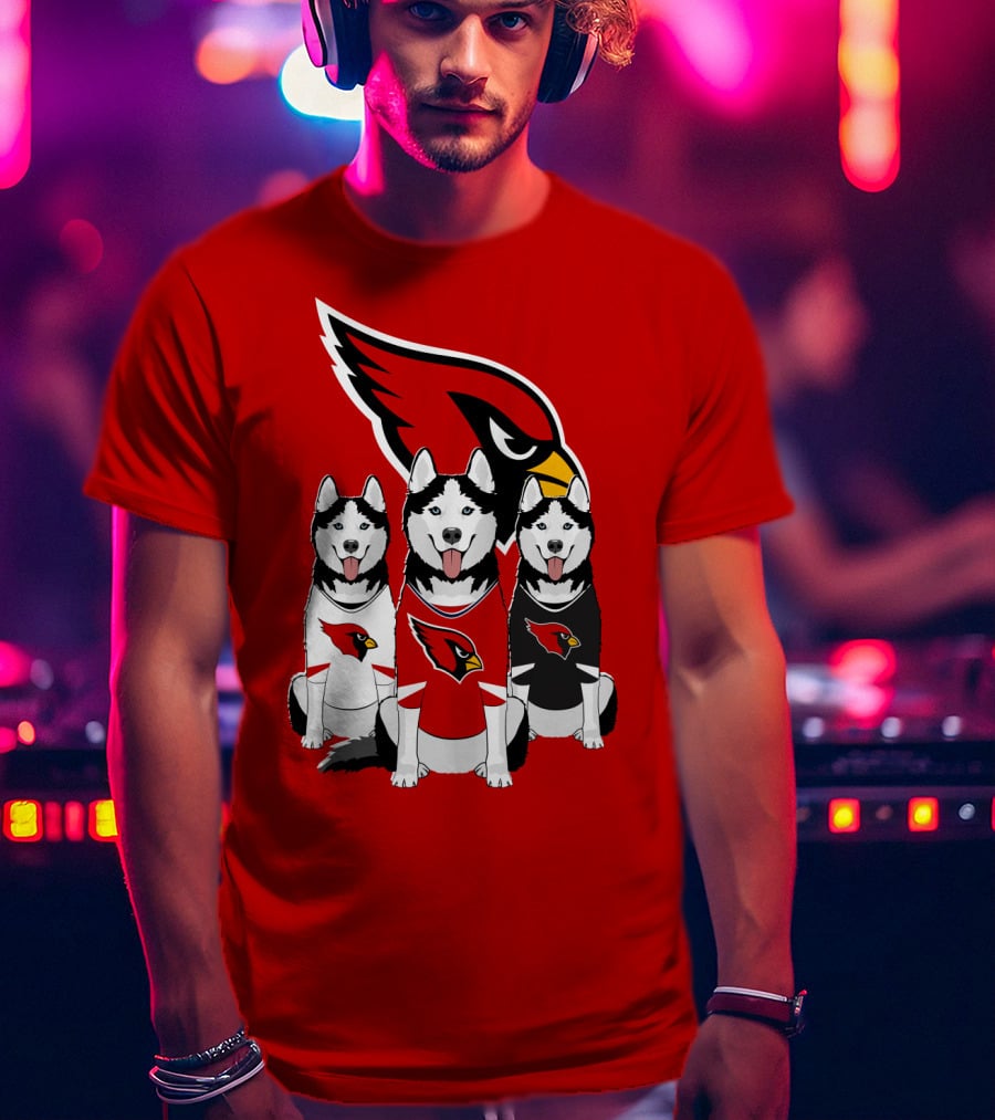 Arizona Cardinals Husky Trio T-Shirt