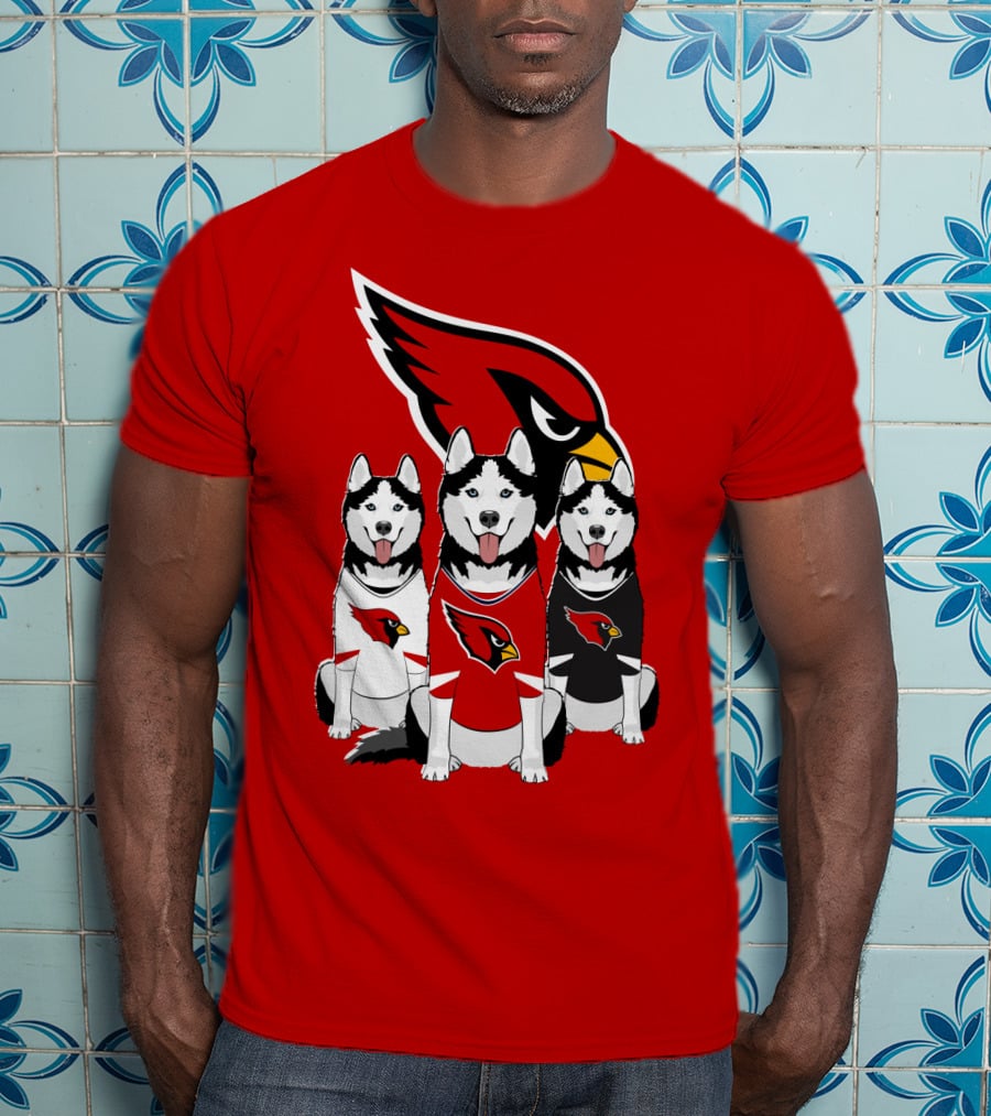 Arizona Cardinals Husky Trio T-Shirt
