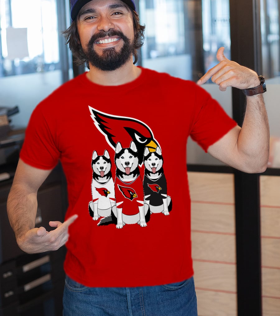 Arizona Cardinals Husky Trio T-Shirt
