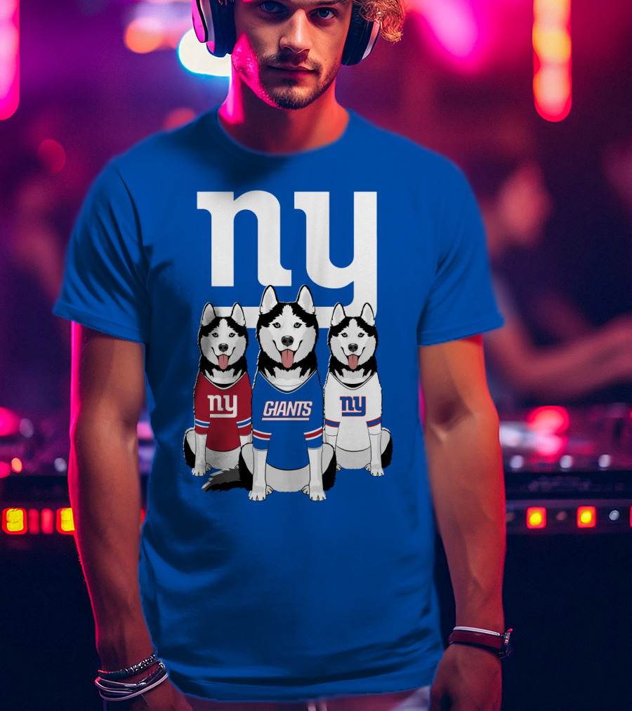 New York Giants Huskie T-Shirt