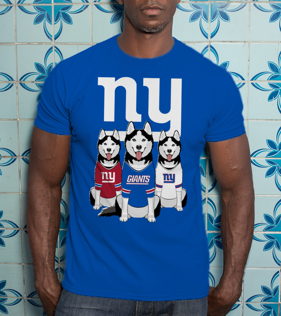 New York Giants Huskie T-Shirt