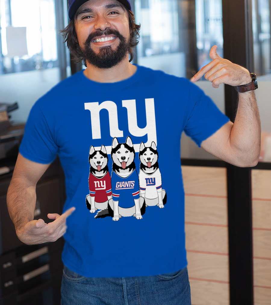 New York Giants Huskie T-Shirt