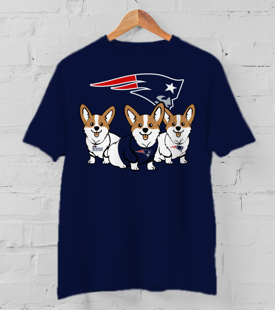 Patriots Corgi T-Shirt