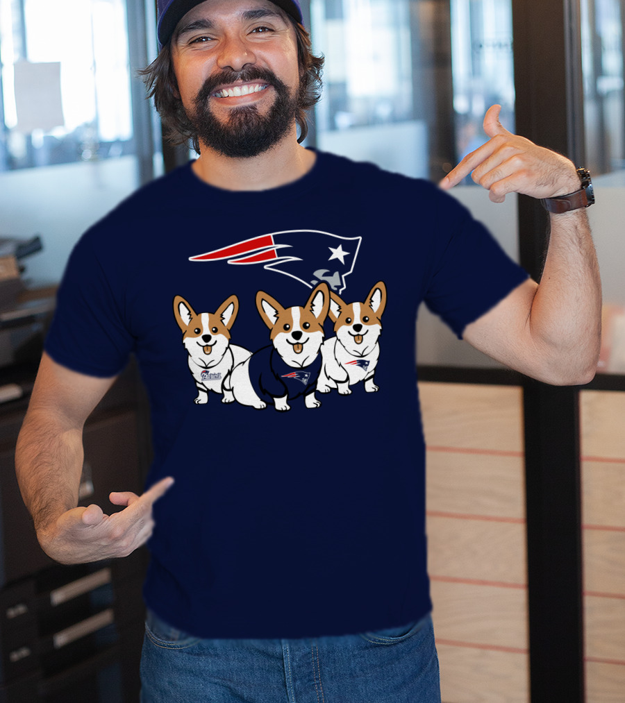 Patriots Corgi T-Shirt
