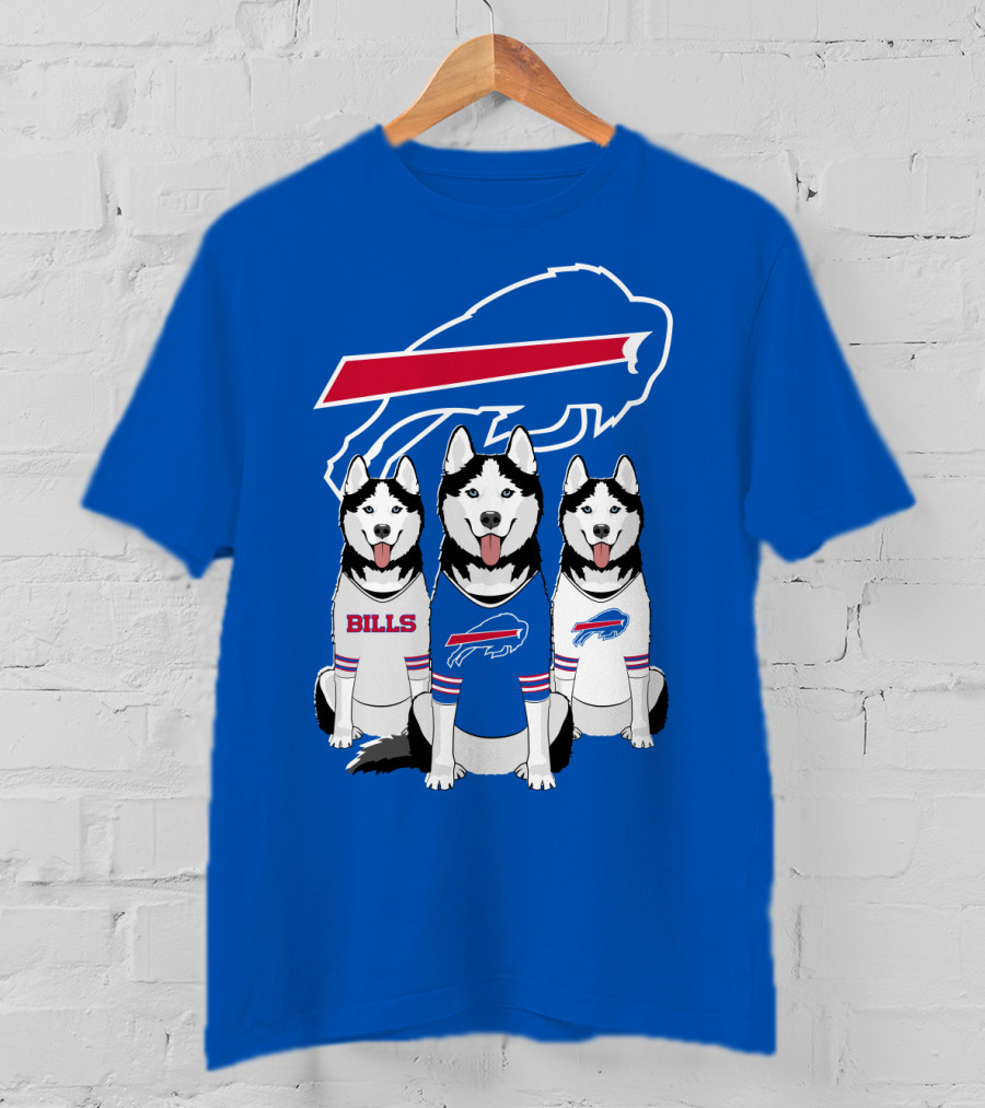 Bills Buffalo Husky Trio T-Shirt