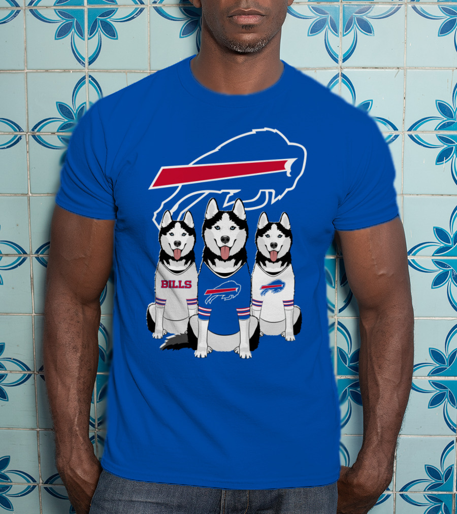 Bills Buffalo Husky Trio T-Shirt
