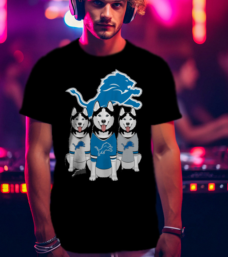 Detroit Lions Husky T-Shirt