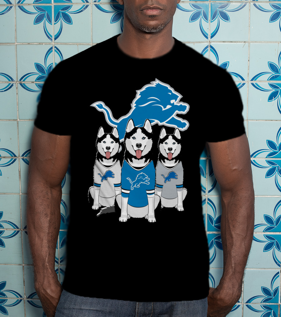 Detroit Lions Husky T-Shirt